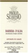 2012 Scavino Barbera d'Alba Affinato In Carati - click image for full description