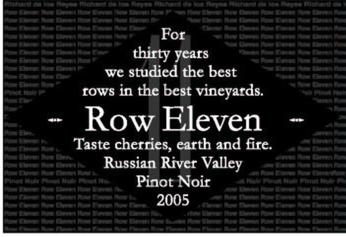 2013 Row Eleven Pinot Noir Vinas 3 image