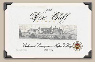 2013 Vine Cliff Cabernet Sauvignon Original Blend Oakville Napa - click image for full description