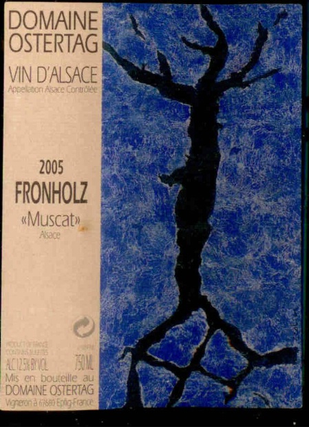 2005 Domaine Ostertag Muscat Fronholz Alsace image