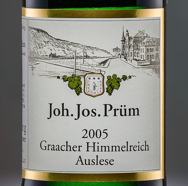 2005 Joh. Jos. Prum Graacher Himmelreich Riesling Auslese Mosel - click image for full description