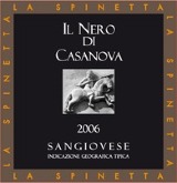 2019 La Spinetta Il Nero Di Casanova Sangiovese Magnum - click image for full description