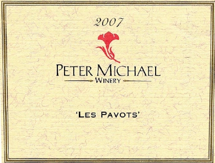 2018 Peter Michael 'Les Pavots' Estate Red, Knights Valley, USA - click image for full description