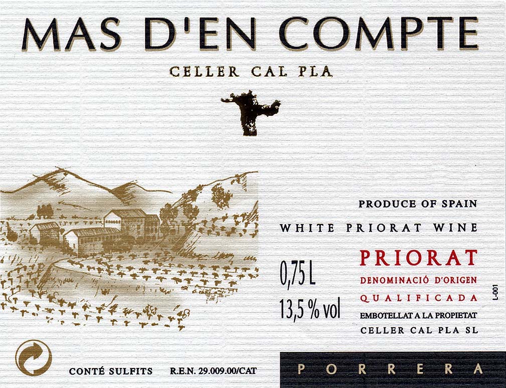 2006 Mas D'En Compte Blanc Priorat image
