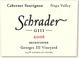 2006 Schrader Cabernet Sauvignon Georges III Napa image