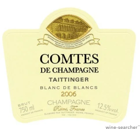2006 Taittinger Comtes De Champagne Blanc de Blancs Reims, France image