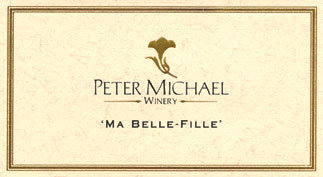 2017 Peter Michael Chardonnay Ma Belle Fille Knights Valley - click image for full description