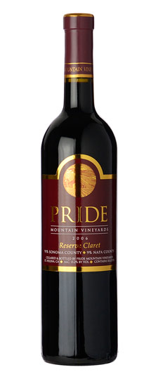 2017 Pride Mountain Vineyards Reserve Claret, California, USA - click image for full description