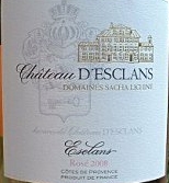 2007 Chateau D'Esclans Les Clans Rose Cotes du Provence image