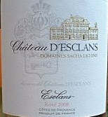 2023 Chateau D'Esclans Les Clans Rose Cotes du Provence - click image for full description