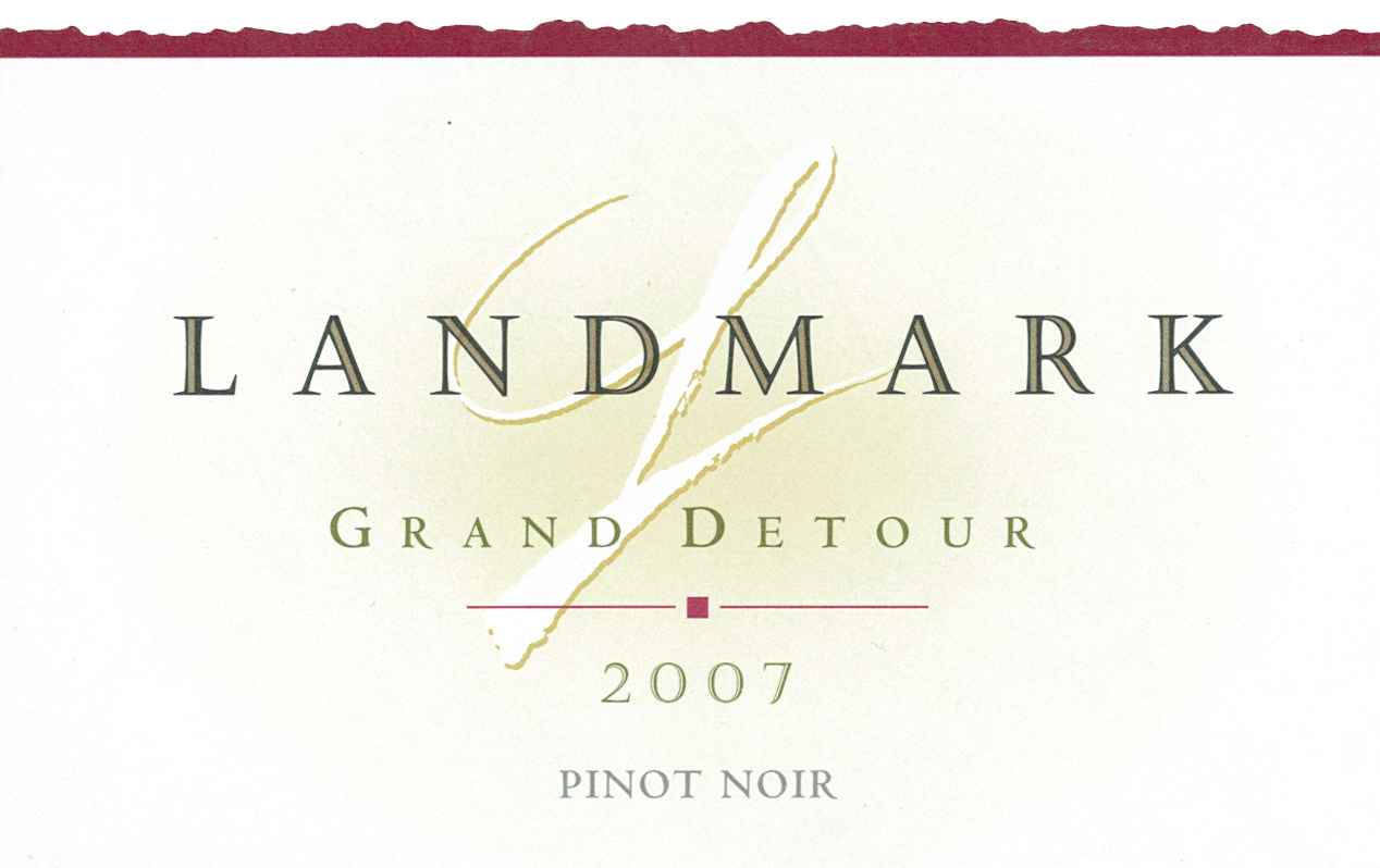 1999 Landmark Pinot Noir Grand Detour Van Der Kamp Vineyard - click image for full description
