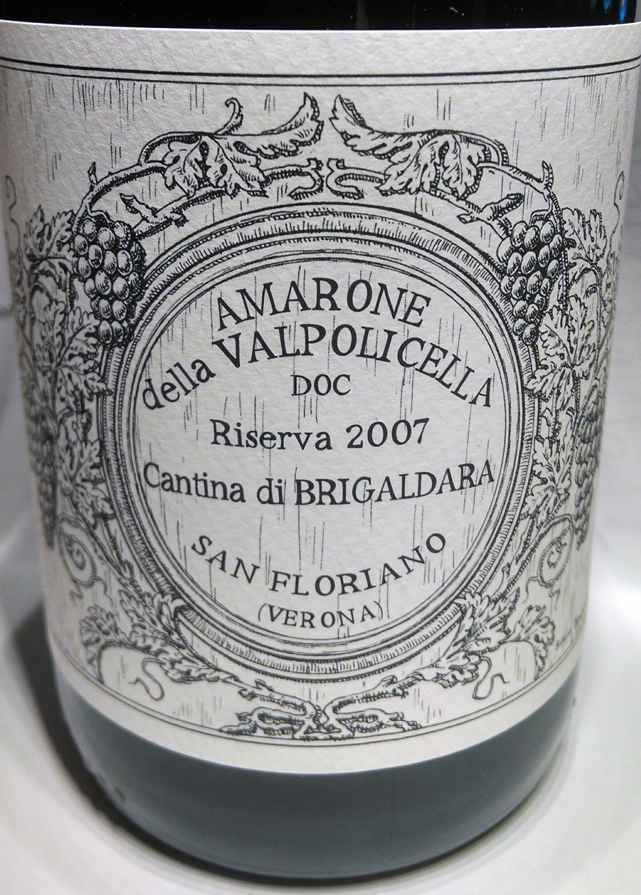 2007 Brigaldara Amarone della Valpolicella Riserva San Floriano Magnum - click image for full description