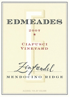 2006 Edmeades Zinfandel Ciapusci Vineyard  image