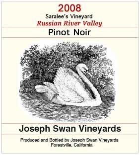 2014 Joseph Swan Pinot Noir Saralee Russian River Valley - click image for full description