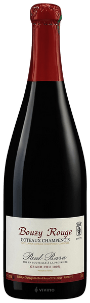 2008 Paul Bara Coteaux Champenois Bouzy Rouge Grand Cru - click image for full description