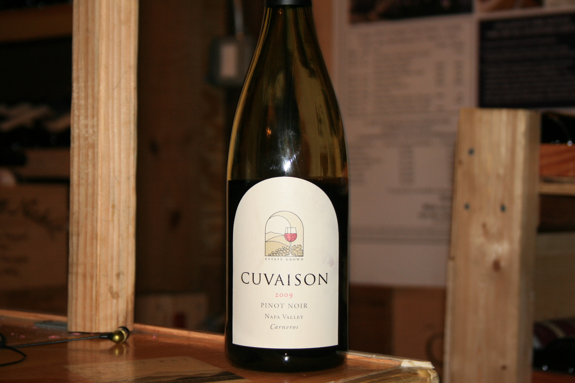 2012 Cuvaison Estate Pinot Noir Carneros - click image for full description