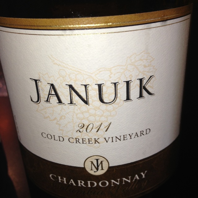 2012 Januik Chardonnay Cold Creek Vineyard - click image for full description
