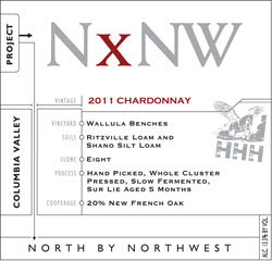 2012 NxNw Horse Heaven Hills Chardonnay - click image for full description