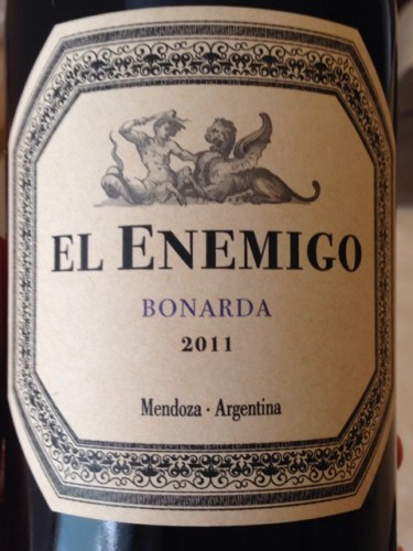 2016 El Enemigo Bonarda Mendoza - click image for full description