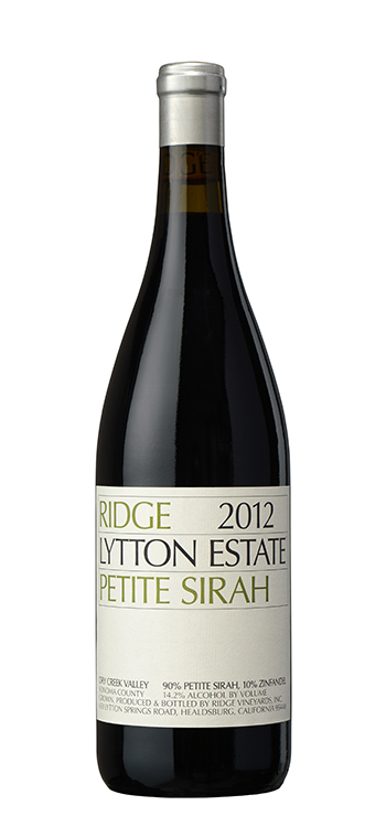 2016 Ridge Winery Petite Sirah Lytton Estate image