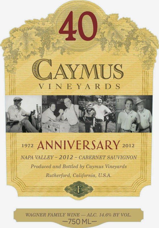 2012 Caymus Cabernet Sauvignon 40th Anniversary Napa (1 LITER) - click image for full description