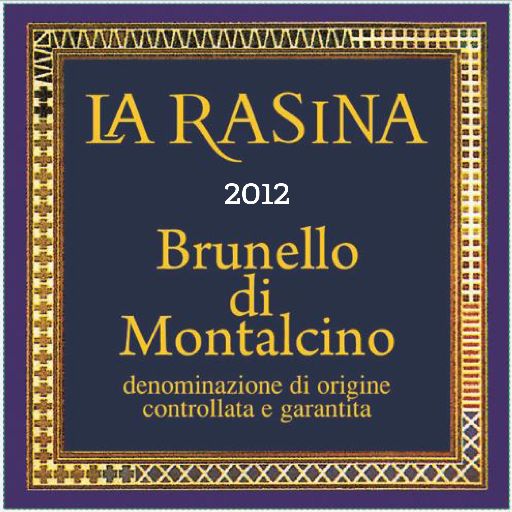 2012 La Rasina Brunello di Montalcino - click image for full description