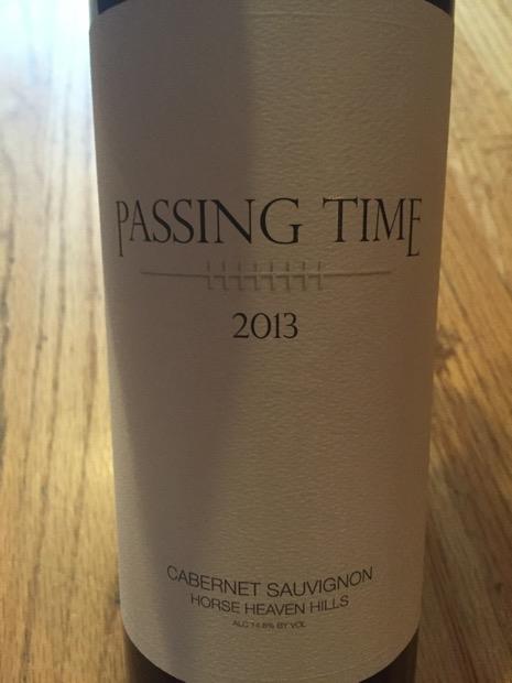 2013 Passing Time Cabernet Sauvignon Horse Heaven Hills Columbia Valley image