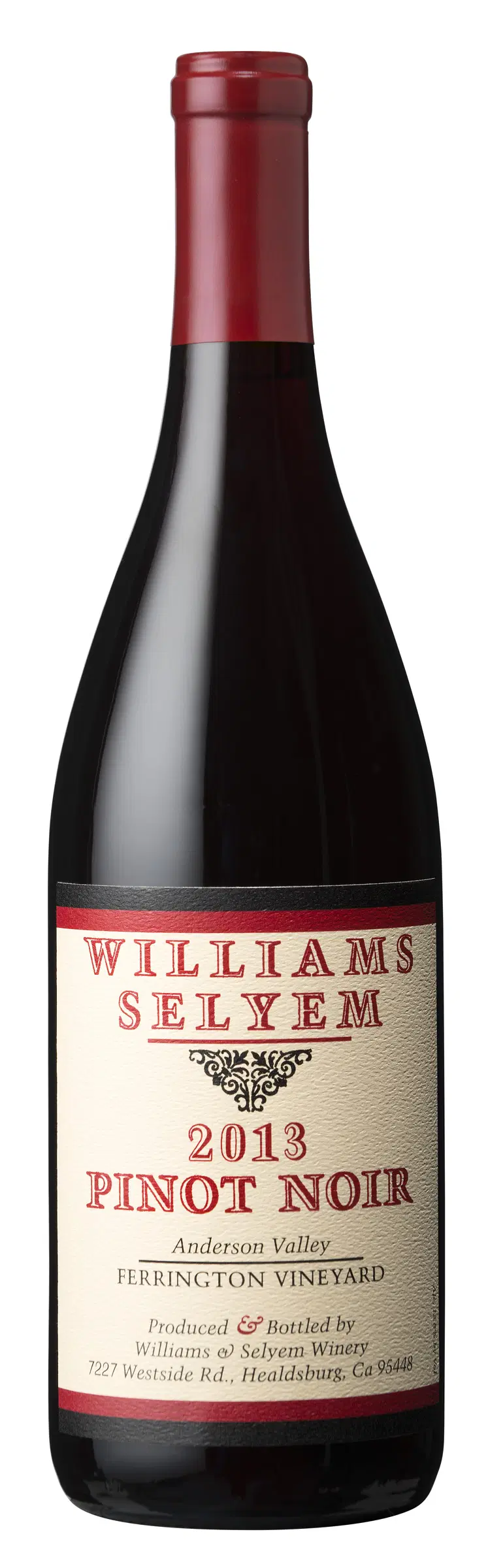 2013 Williams Selyem Ferrington Vineyard Pinot Noir Anderson Valley image