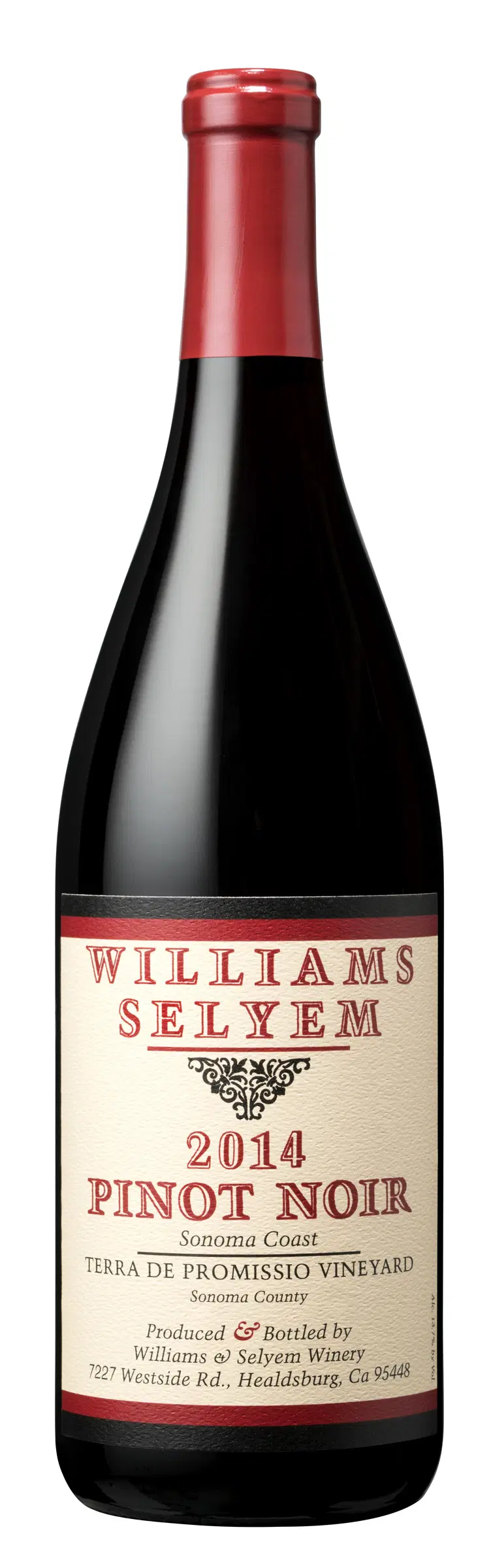 2014 Williams Selyem Terra De Promissio Vineyard Pinot Noir Sonoma Coast image