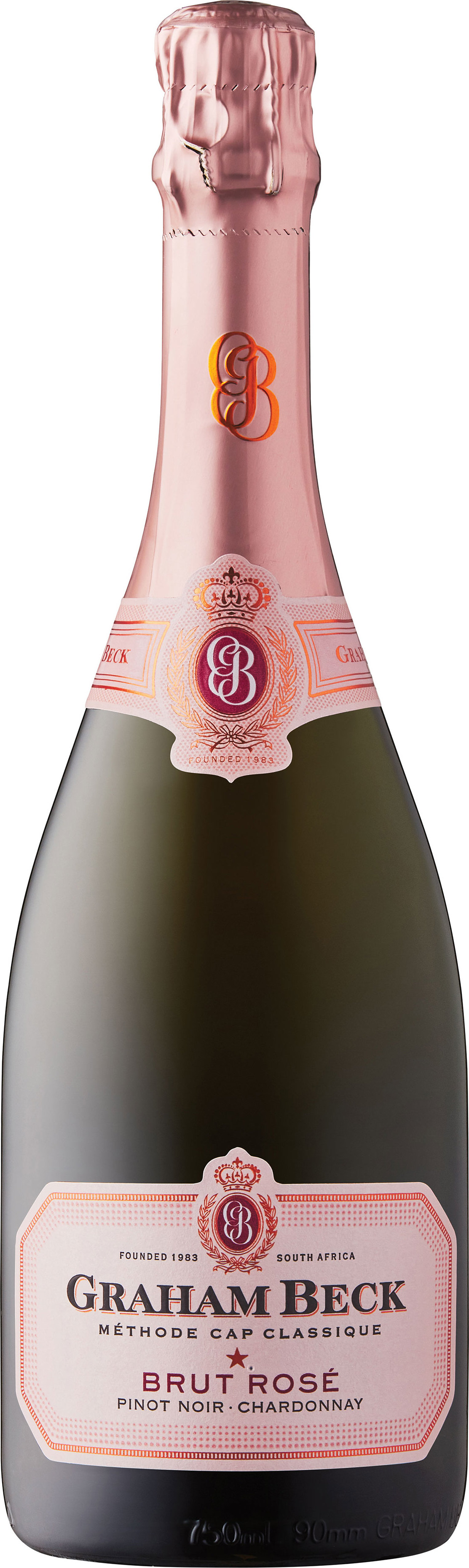 2015 Graham Beck Rose Brut Sparkling South Africa image