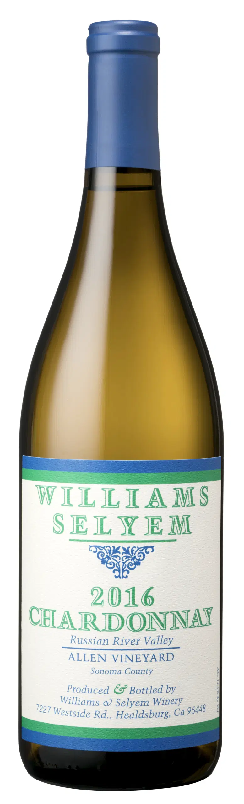 2016 Williams Selyem Allen Vineyard Chardonnay Russian River Valley image