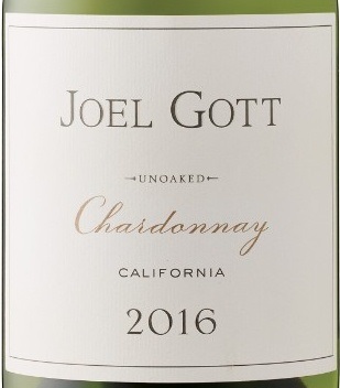 2016 Joel Gott Wines Unoaked Chardonnay California image