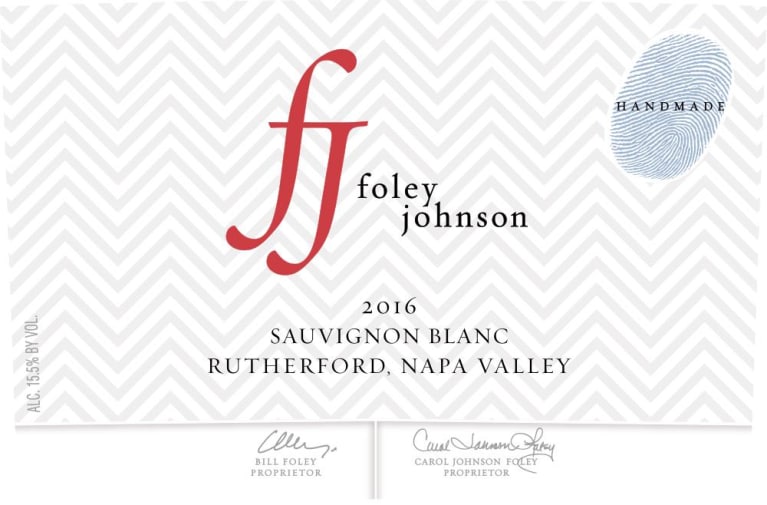 2016 Foley Johnson Sauvignon Blanc Rutherford Napa - click image for full description