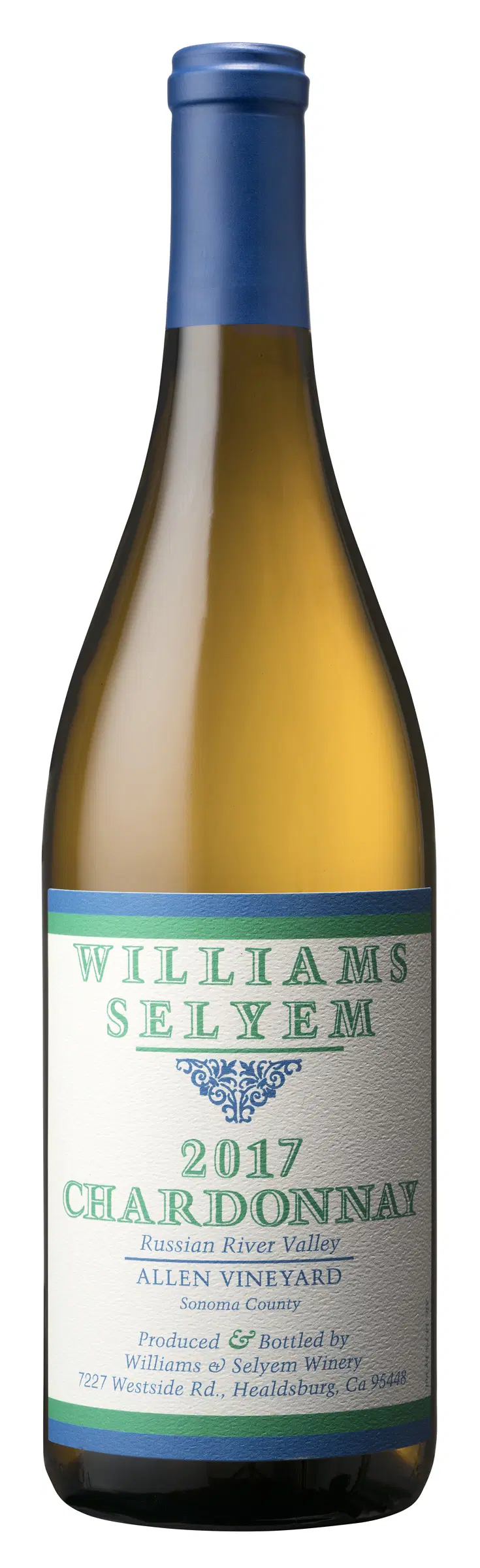 2017 Williams Selyem Allen Vineyard Chardonnay Russian River Valley image
