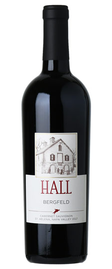 2017 HALL Wines Bergfeld Cabernet Sauvignon St Helena image