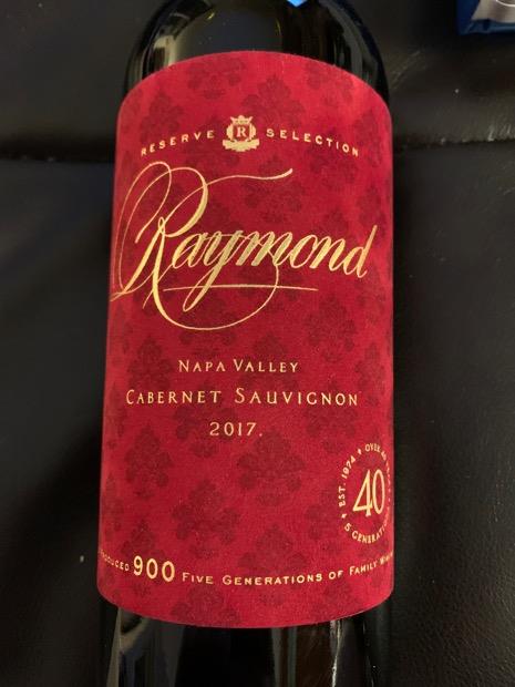 2017 Raymond Reserve Cabernet Sauvignon Napa - click image for full description