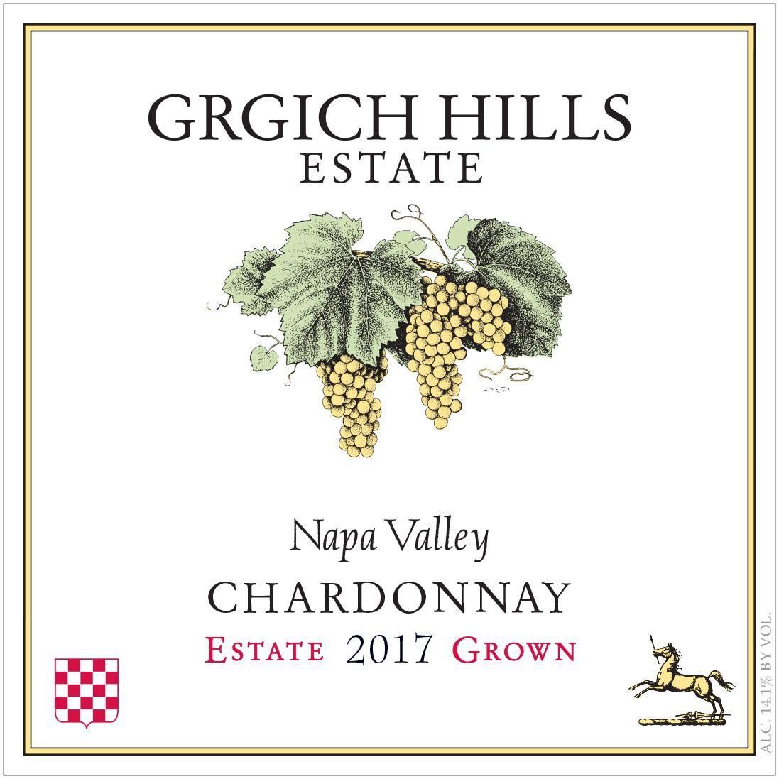 2017 Grgich Hills Estate Chardonnay Napa image