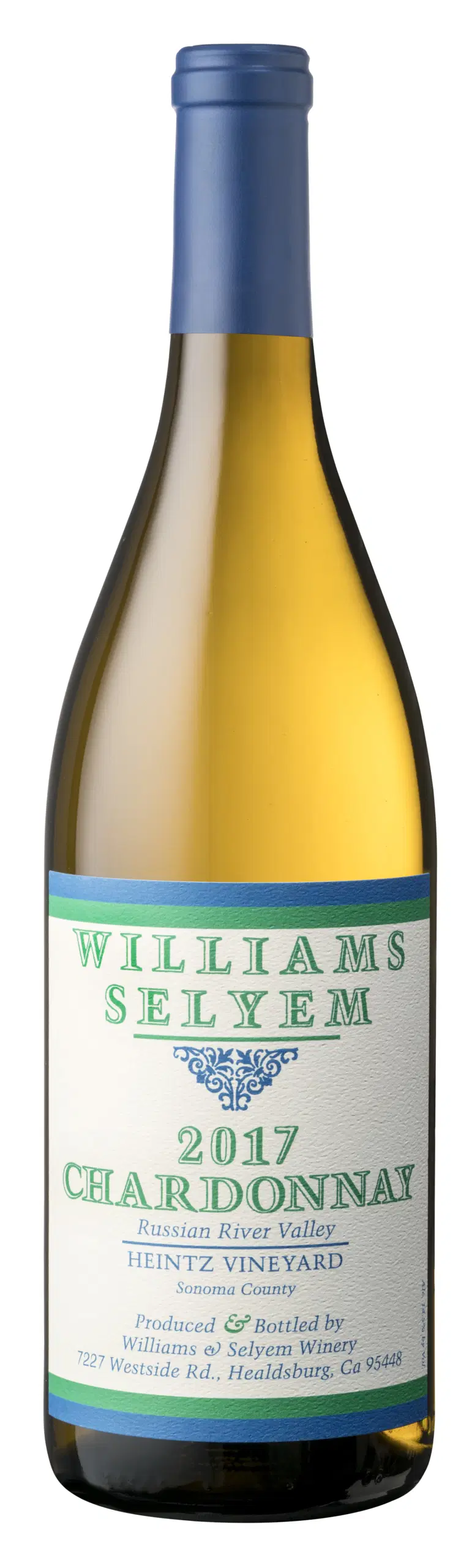 2017 Williams Selyem Heintz Vineyard Chardonnay Russian River Valley image