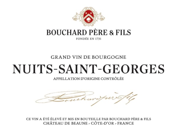 2019 Bouchard Pere & Fils Nuits St Georges image