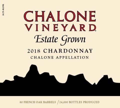 2018 Chalone Vineyards Chardonnay Estate Chalone Appellation image