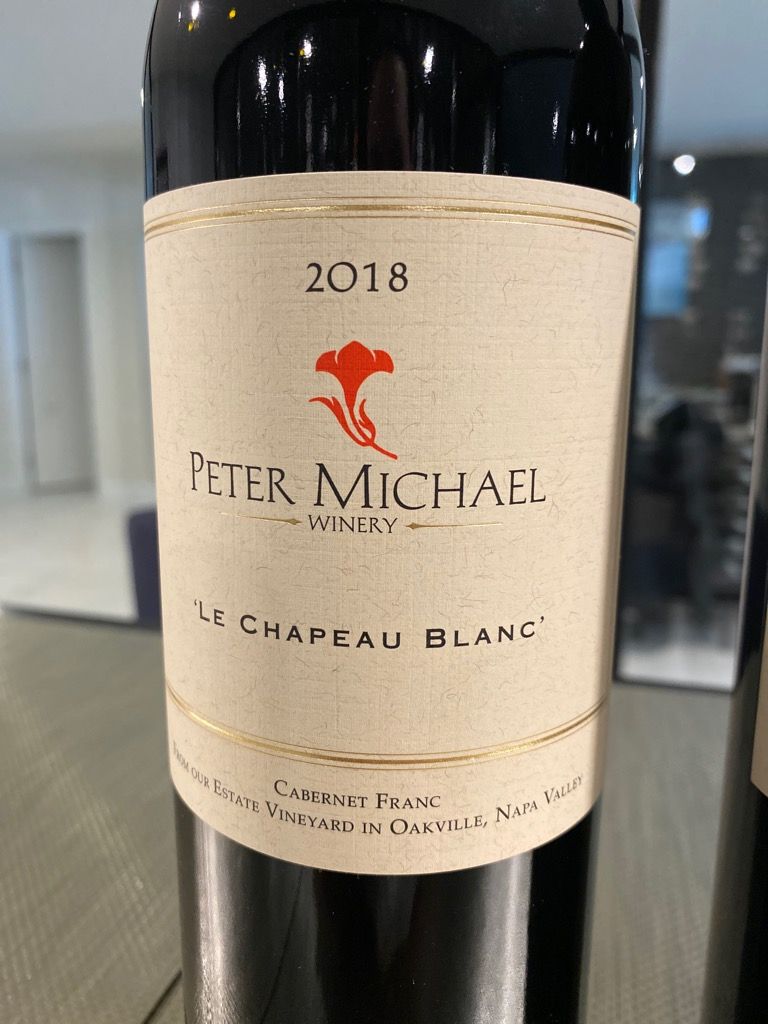 2018 Peter Michael 'Le Chapeau Blanc' Cabernet Franc Oakville image