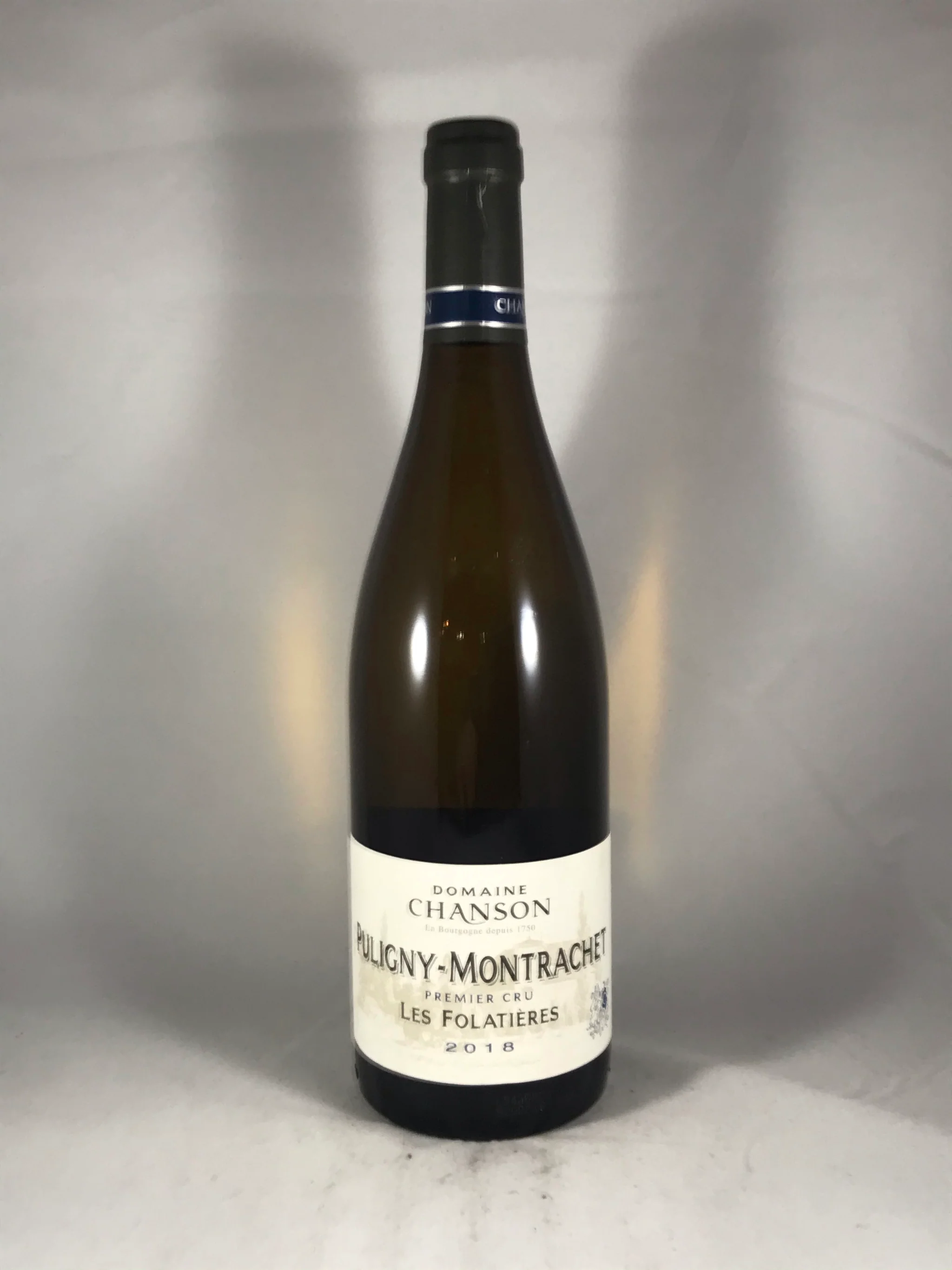 2018 Domaine Chanson Puligny Montrachet 1er cru Folatieres - click image for full description
