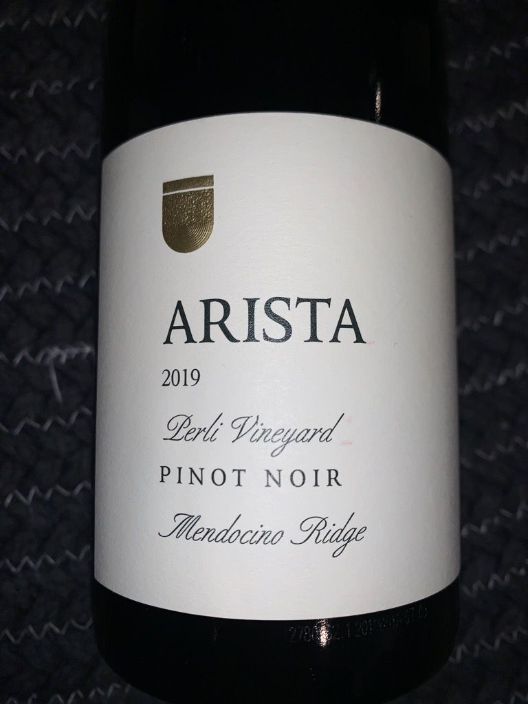 2019 Arista Perli Vineyard Pinot Noir Mendocino Ridge (MAGNUM) image