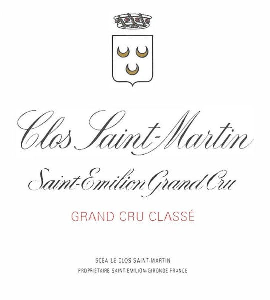 2019 Chateau Clos Saint Martin Saint-Emilion image