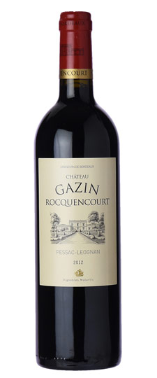 2011 Gazin Rocquencourt Rouge Pessac  Leognan - click image for full description