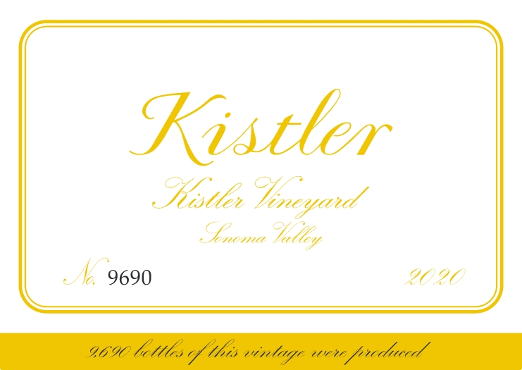 2020 Kistler 'Kistler Vineyard' Chardonnay Sonoma Valley image