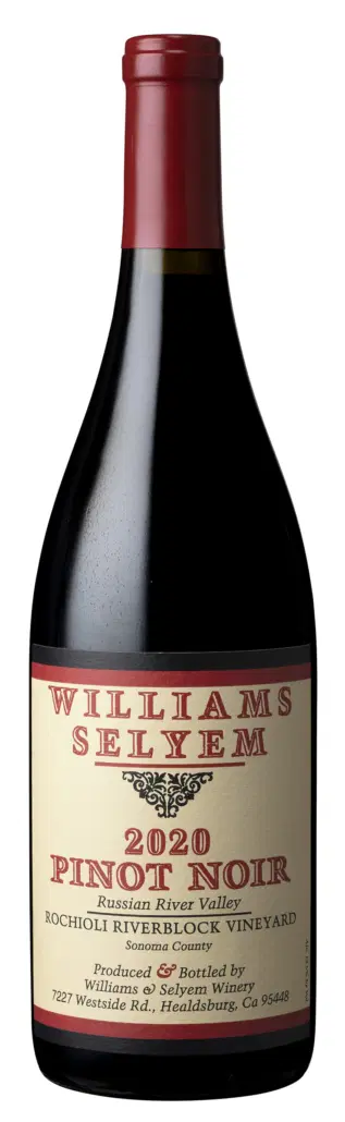 2020 Williams Selyem Rochioli Riverblock Vineyard Pinot Noir Russian River Valley image