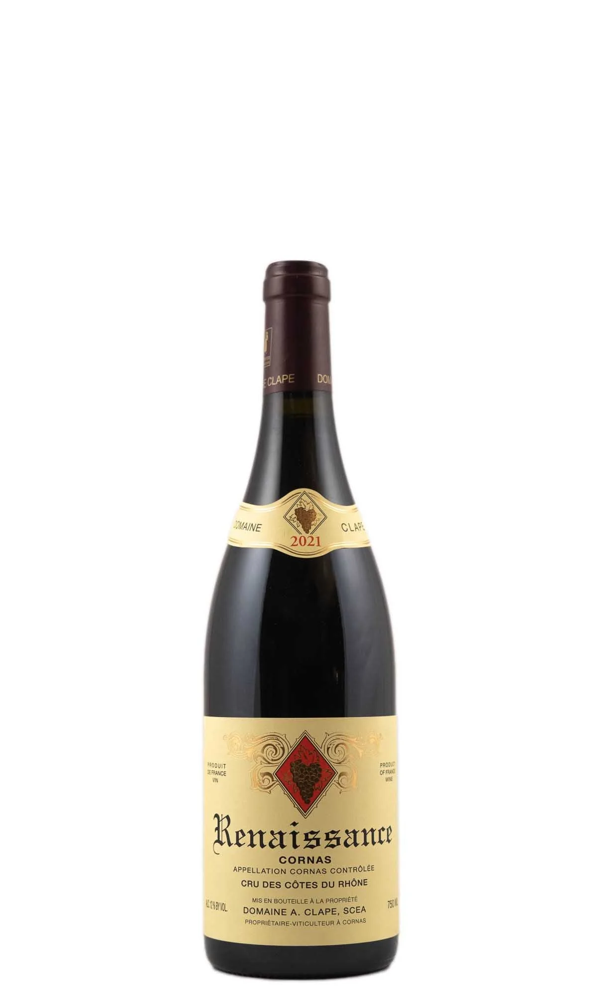2021 Domaine Auguste Clape Renaissance Cornas Rhone, France - click image for full description