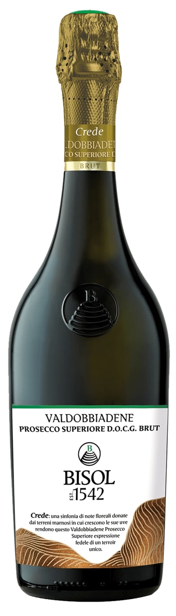 2021  Bisol Crede Brut, Prosecco di Conegliano-Valdobbiadene Superiore DOCG, Italy image
