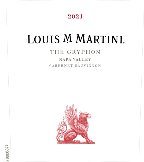 2021 Louis Martini Cabernet Sauvignon Gryphon Napa image